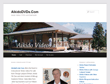 Tablet Screenshot of aikidodvds.com
